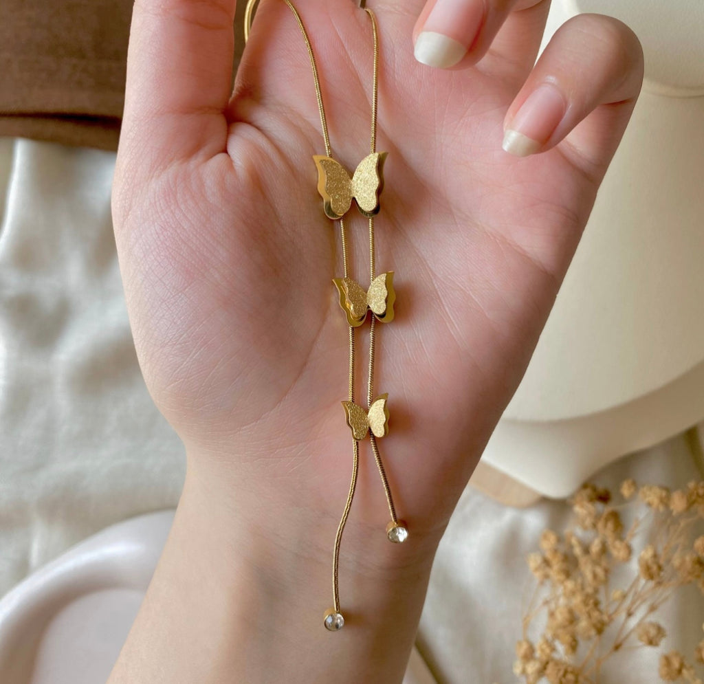 Butterflies Collier