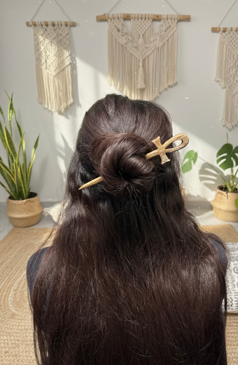 Ankh Hair Pin