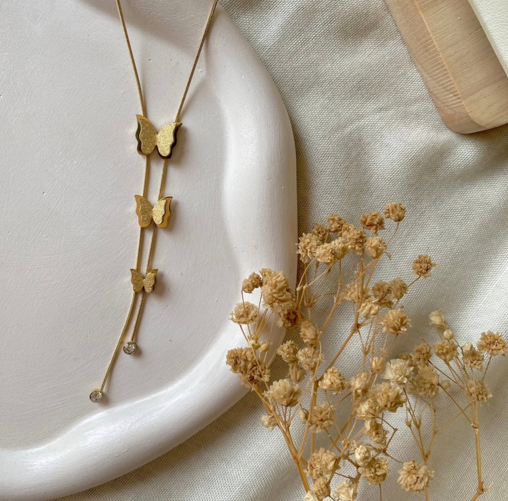 Butterflies Collier