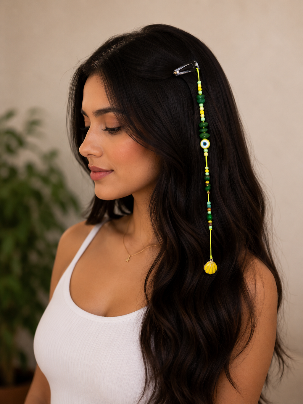 Neon Sea Star clip on