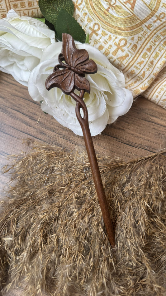 Butterfly hair pin