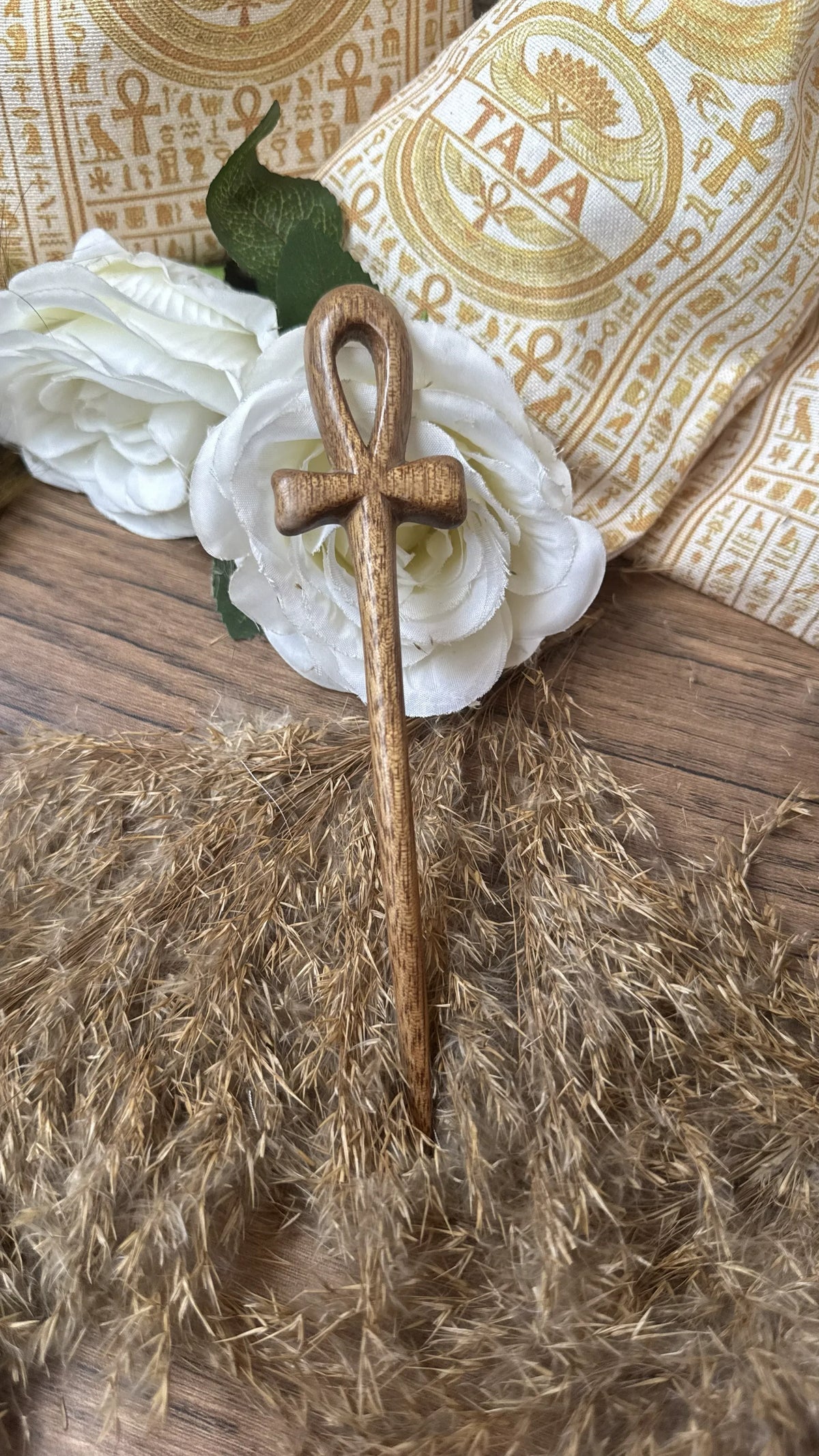 Ankh hair pin