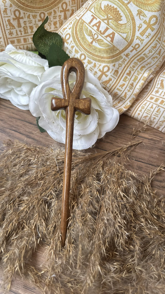Ankh hair pin