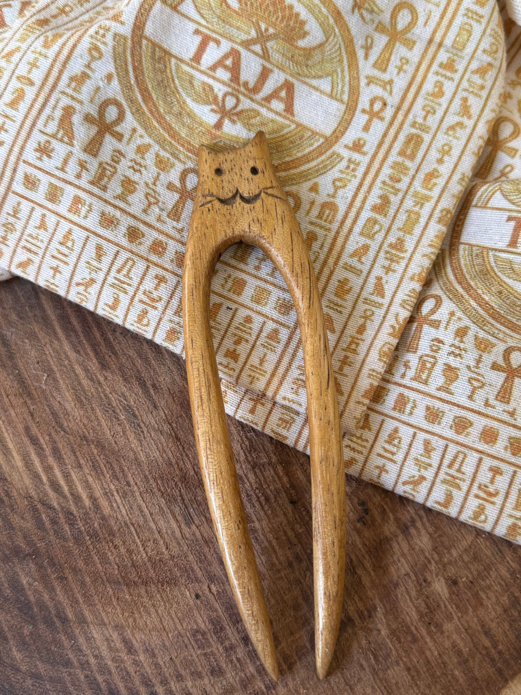 Kitty Cat Hair Fork
