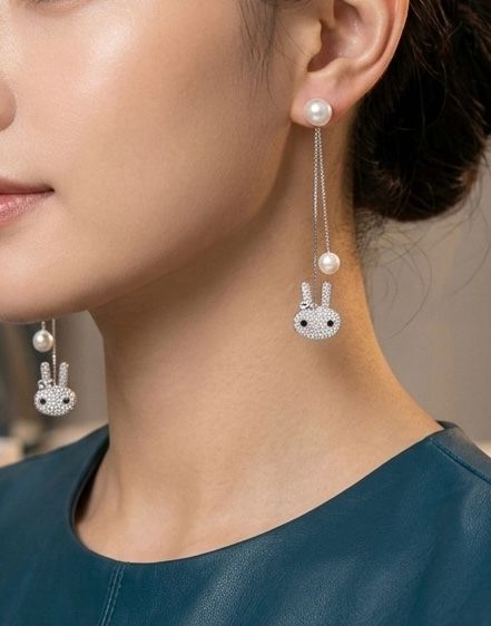 Kitty earrings