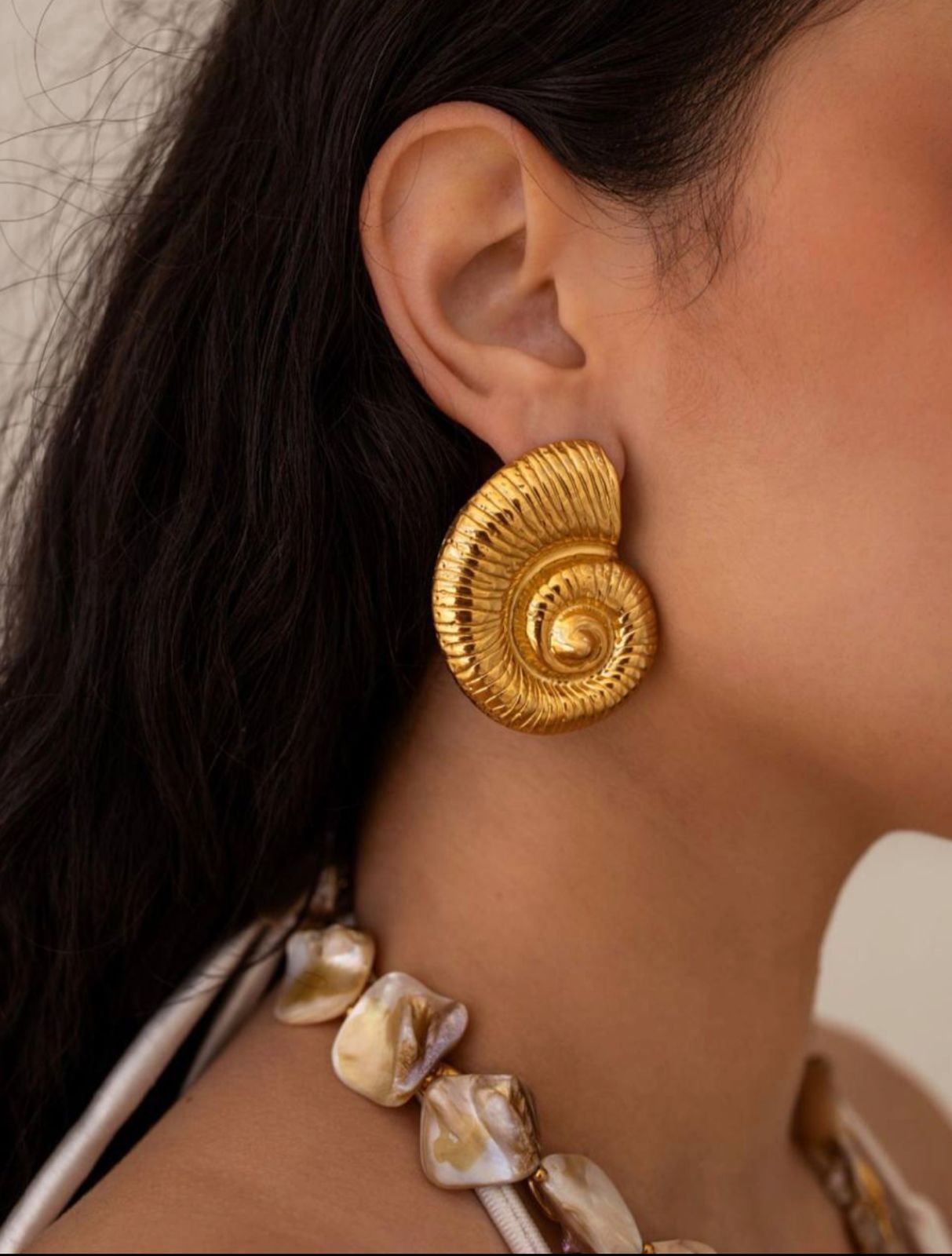 Sea shell earrings